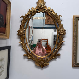 Antique Napoleon III Style Gilt Mirror