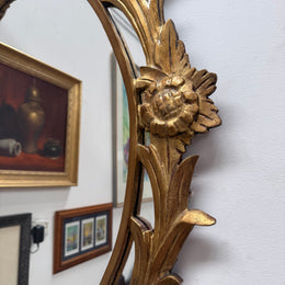 Antique Napoleon III Style Gilt Mirror