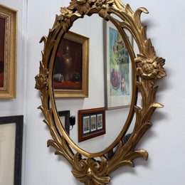Antique Napoleon III Style Gilt Mirror