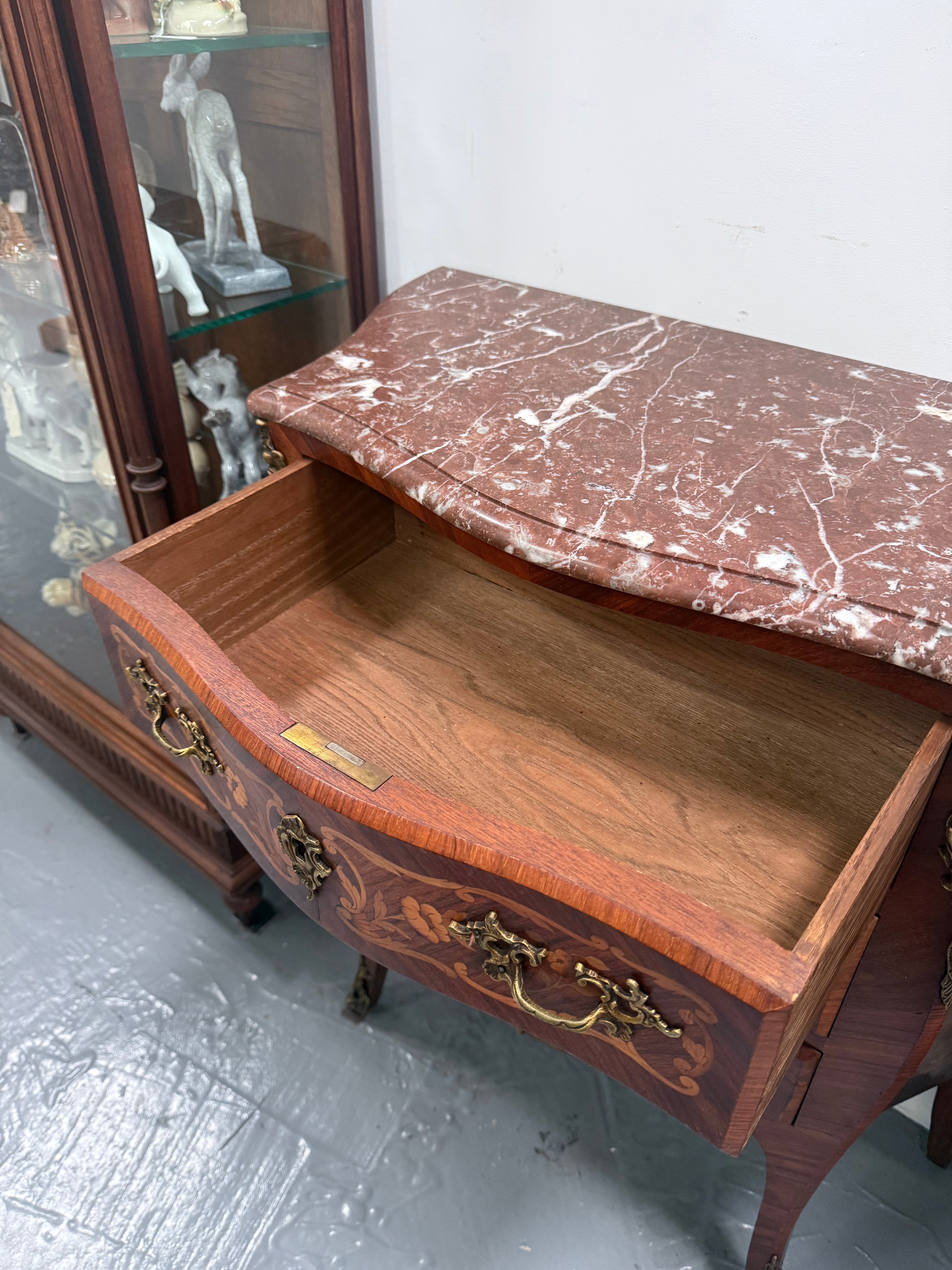 Antique Louis XV style Rosewood Marble Top Commode | Antique & Vintage | Moonee Ponds Antiques | Australia Wide