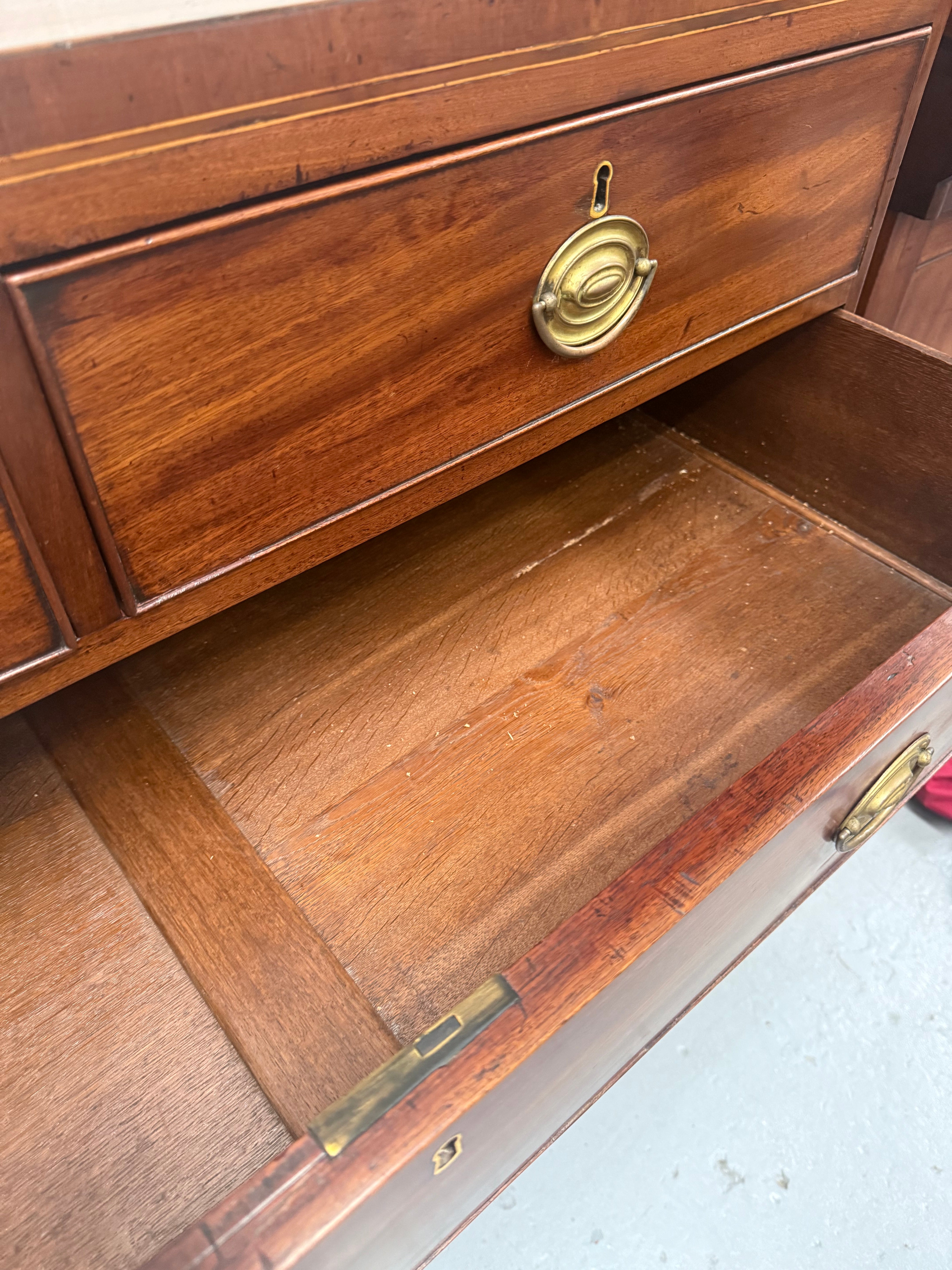 Antique Mahogany Regency Georgian Chest of Five Drawers | Antique & Vintage | Moonee Ponds Antiques | Australia Wide Delivery