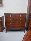 Antique Mahogany Regency Georgian Chest of Five Drawers | Antique & Vintage | Moonee Ponds Antiques | Australia Wide Delivery