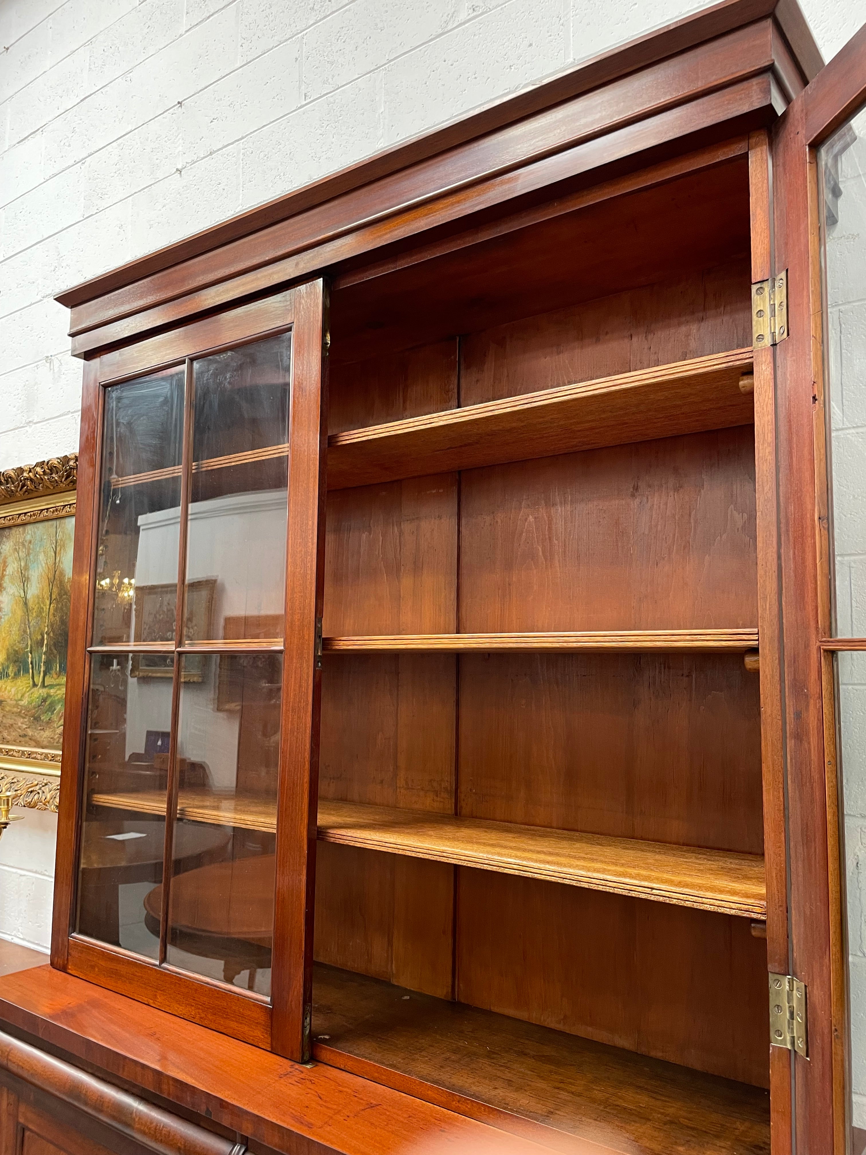 Late Georgian Mahogany Bookcase | Antique & Vintage | Moonee Ponds Antiques | Australia Wide Delivery