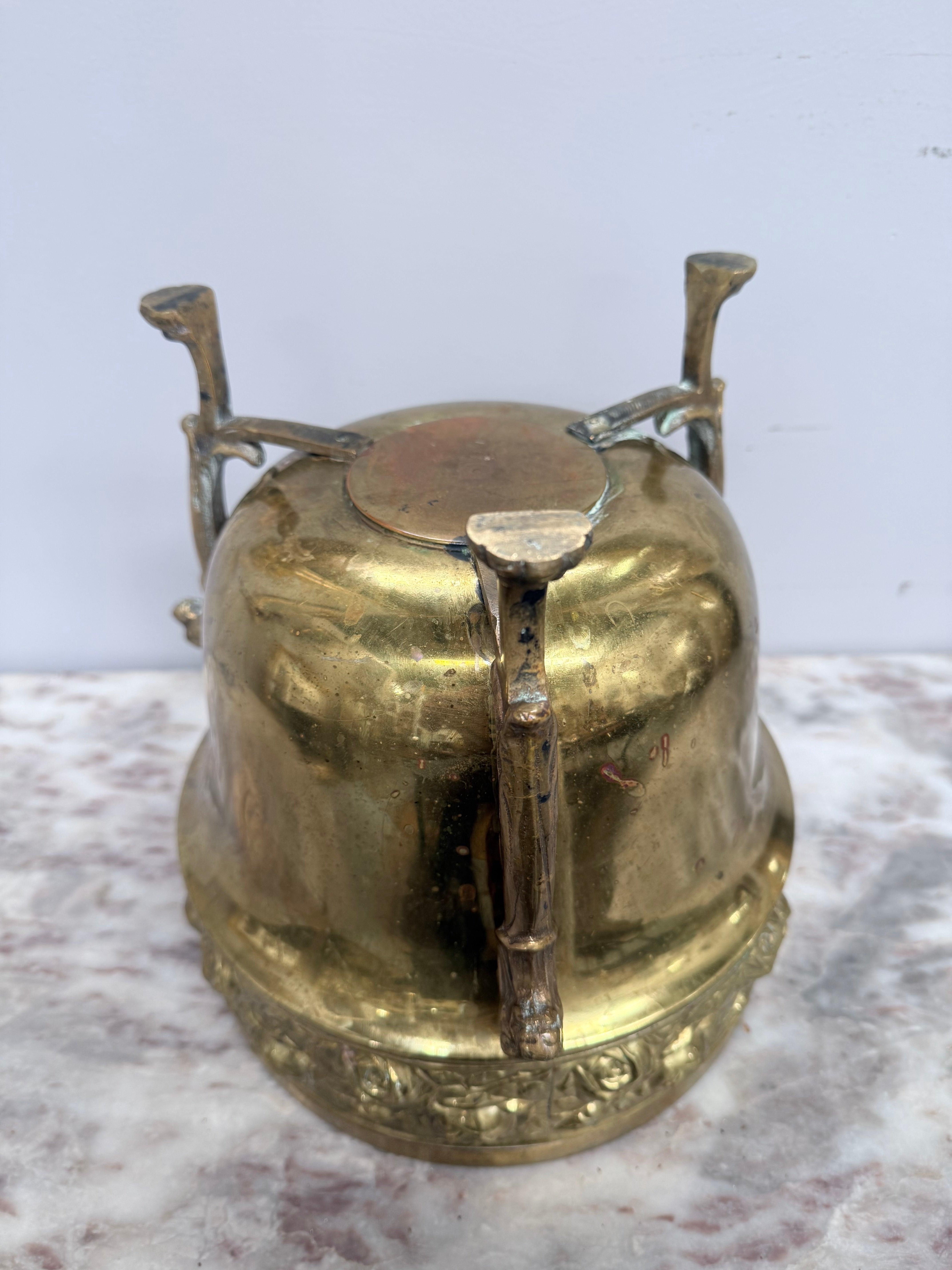 Art Nouveau Style Edwardian Brass Jardiniere | Antique & Vintage | Moonee Ponds Antiques | Australia Wide Delivery