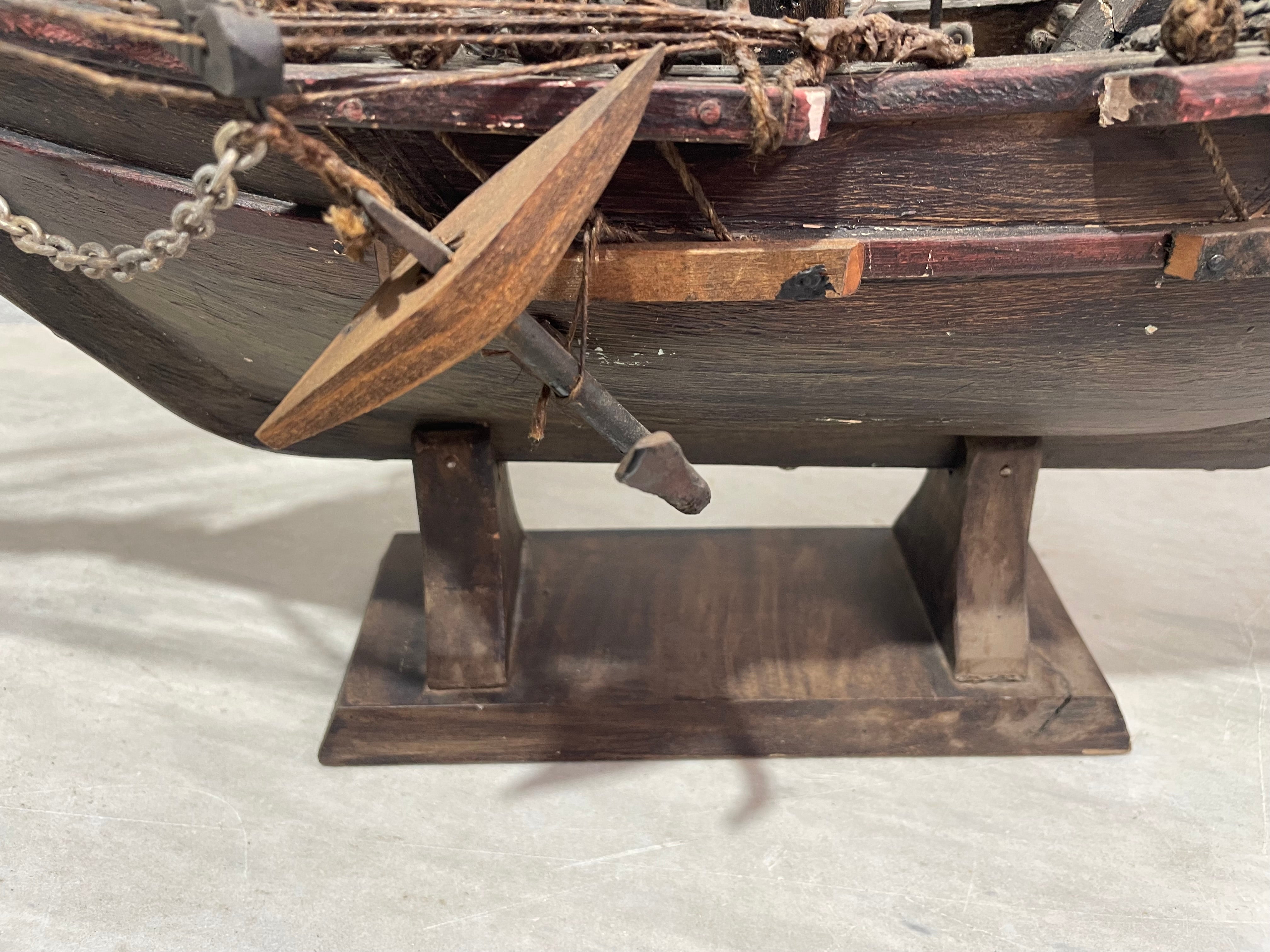 Fabulous Detailed Model sailing Ship | Antique & Vintage | Moonee Ponds Antiques | Australia Wide Delivery