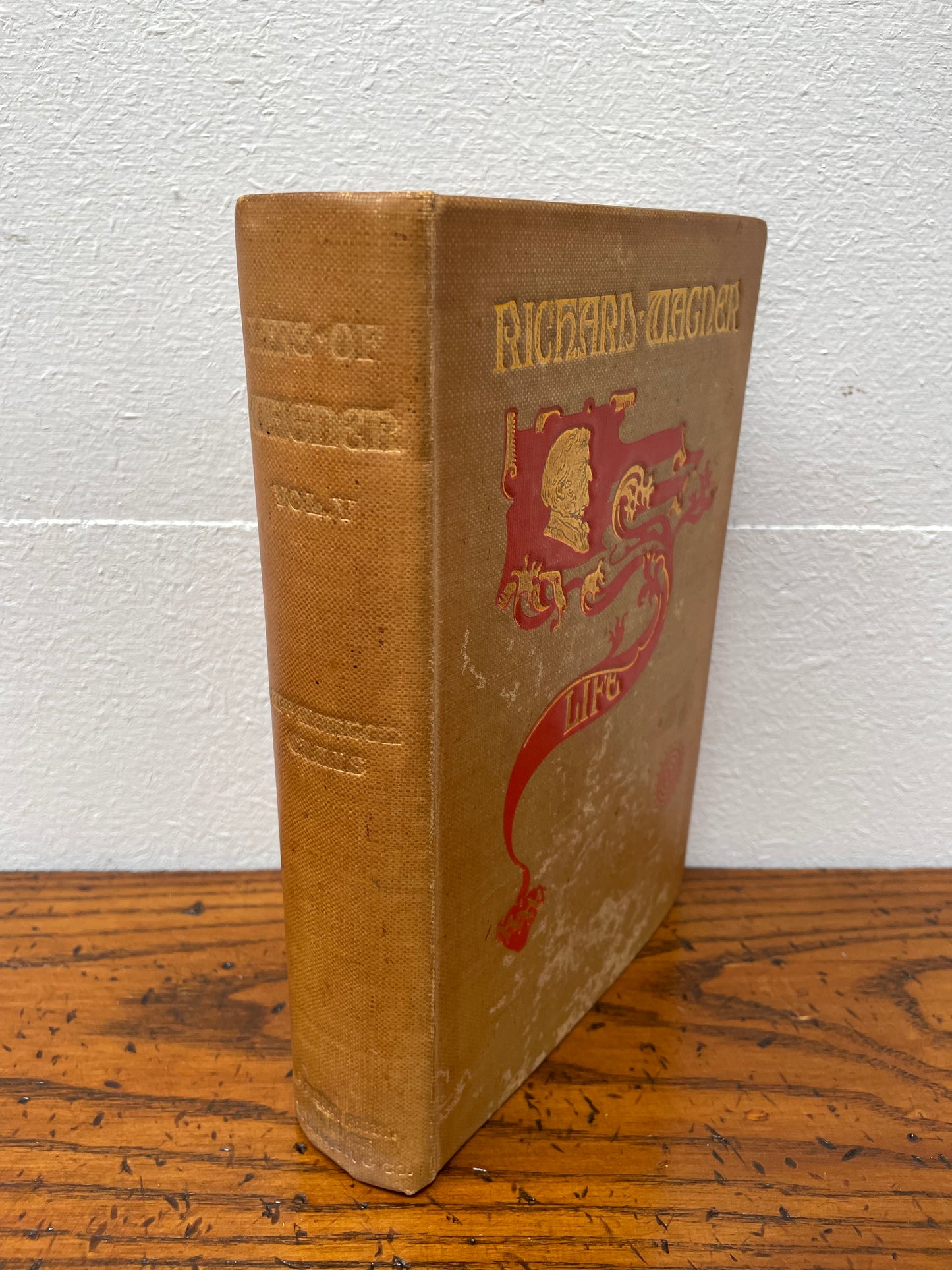 "Life of Wagner"Antique Book Volume V