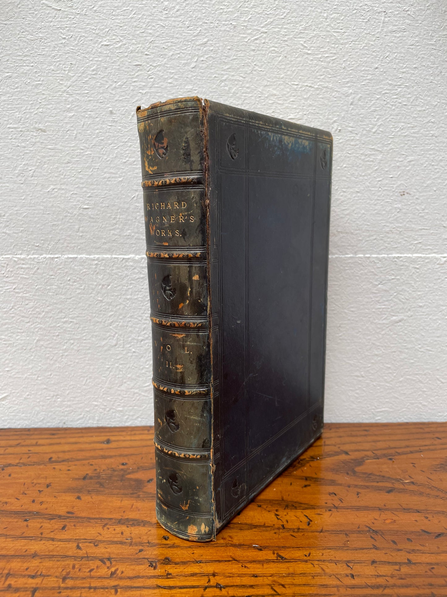 Richard Wagner's Prose Works Antique Book