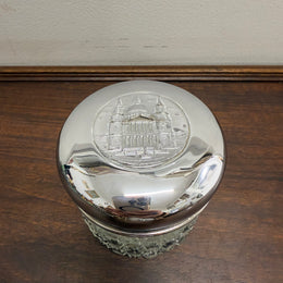 Vintage Cut Glass Vanity Jar