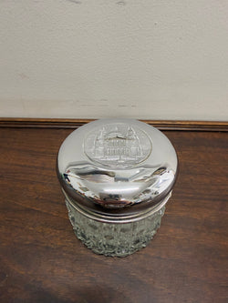 Vintage Cut Glass Vanity Jar | Antique & Vintage | Moonee Ponds Antiques | Australia Wide Delivery