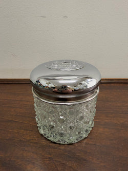 Vintage Cut Glass Vanity Jar | Antique & Vintage | Moonee Ponds Antiques | Australia Wide Delivery