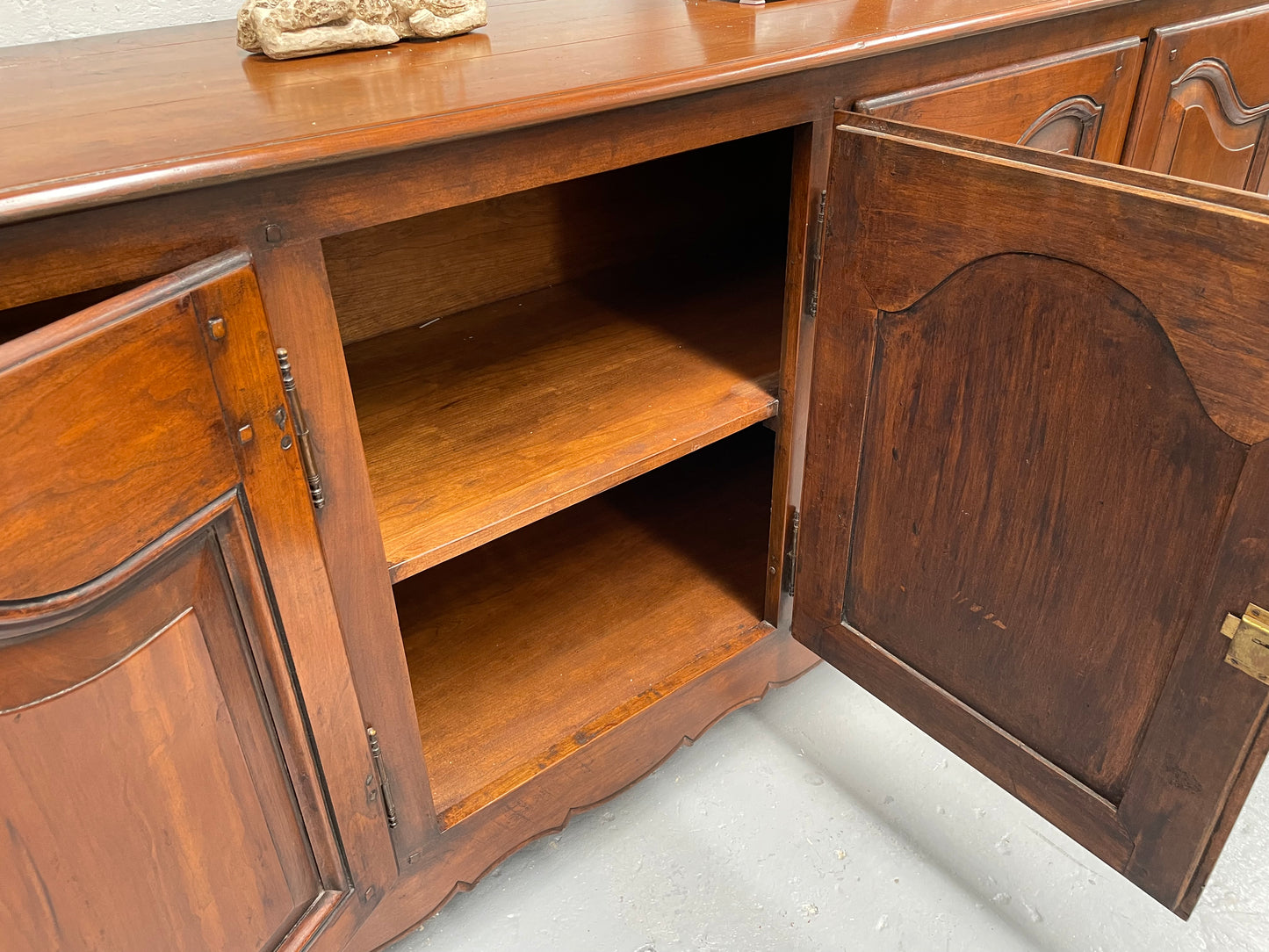 Magnificent Vintage French High Quality Custom Made Five Door Sideboard