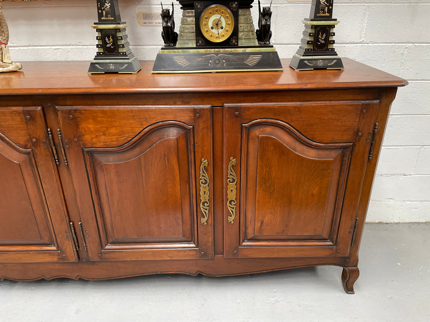 Magnificent Vintage French High Quality Custom Made Five Door Sideboard