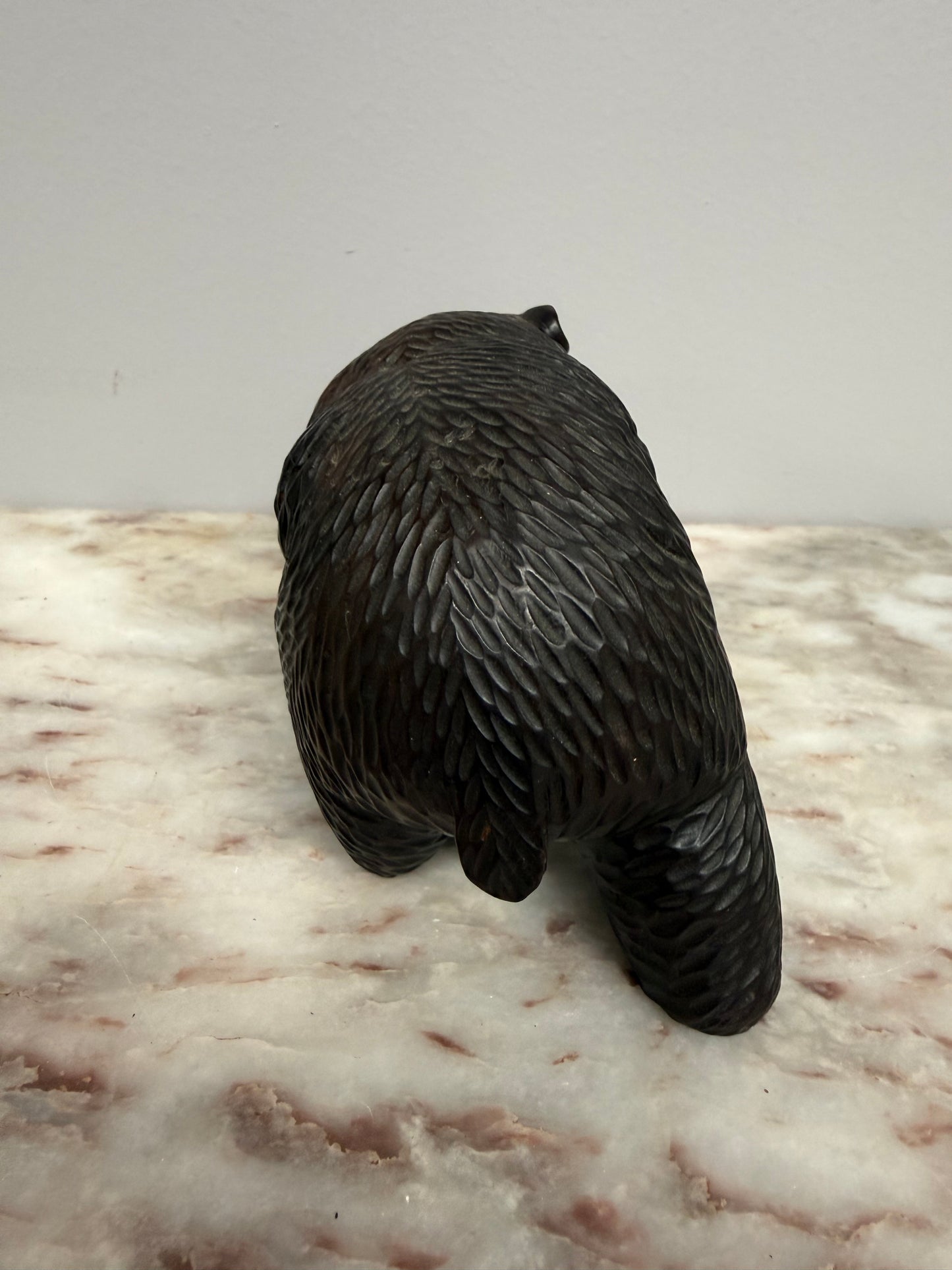 Vintage Carved Black Forest Bear