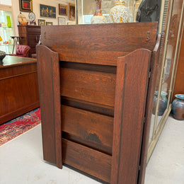 Arts and Crafts Freestanding Oak Open face Bookcase