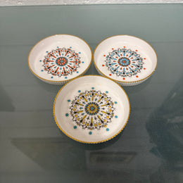 Royal Worcester English Set Three Coasters