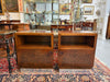 Art Deco Fully Restored Figured Walnut Bedside Cabinets | Antique & Vintage | Moonee Ponds Antiques | Australia Wide Delivery