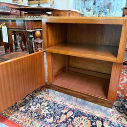 Art Deco Fully Restored Figured Walnut Bedside Cabinets
