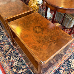 Art Deco Fully Restored Figured Walnut Bedside Cabinets