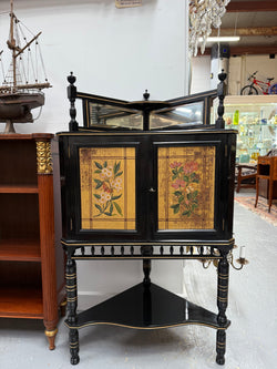 Stunning Aesthetic Movement Corner Cabinet | Antique & Vintage | Moonee Ponds Antiques | Australia Wide Delivery