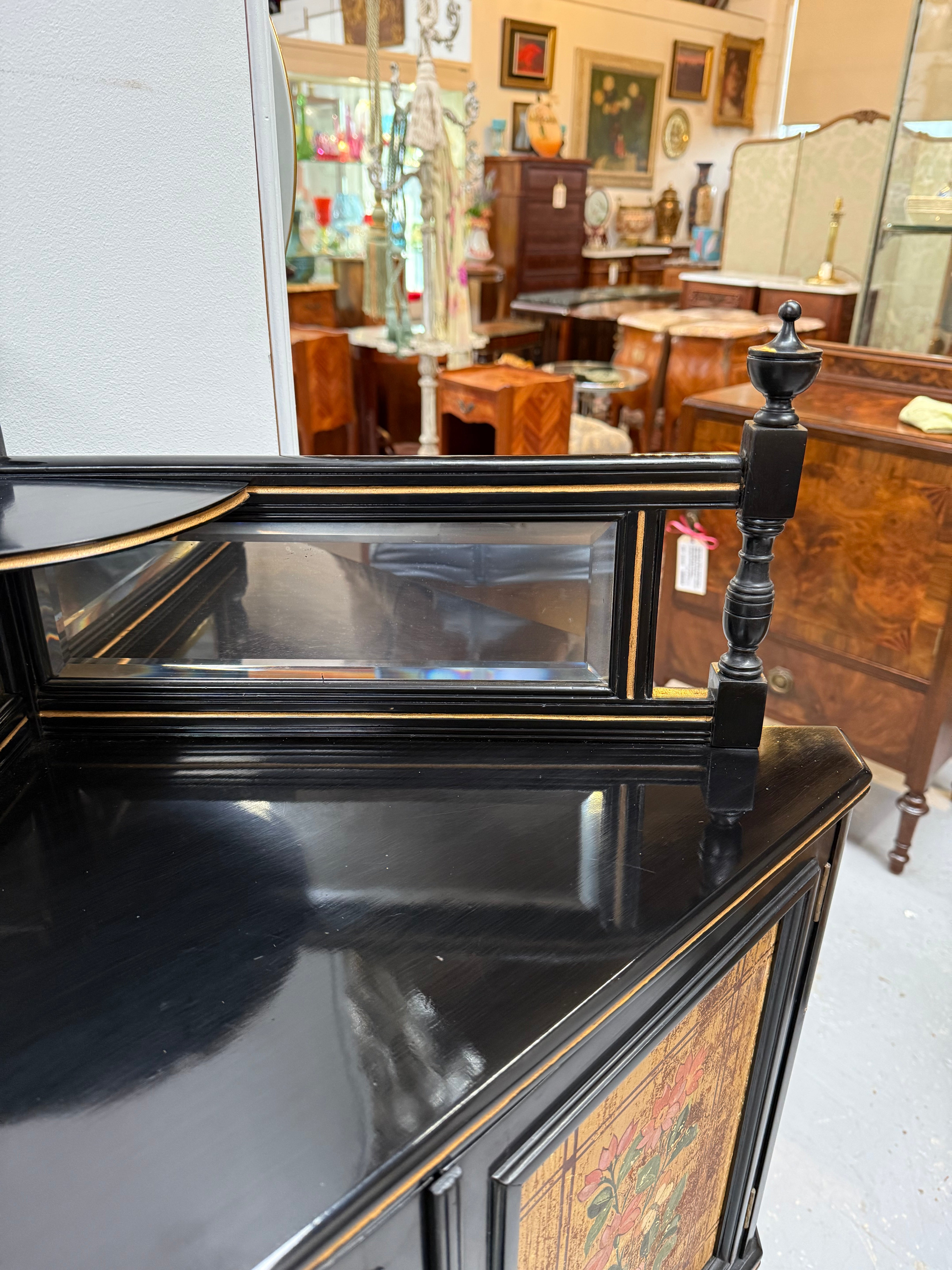 Stunning Aesthetic Movement Corner Cabinet | Antique & Vintage | Moonee Ponds Antiques | Australia Wide Delivery