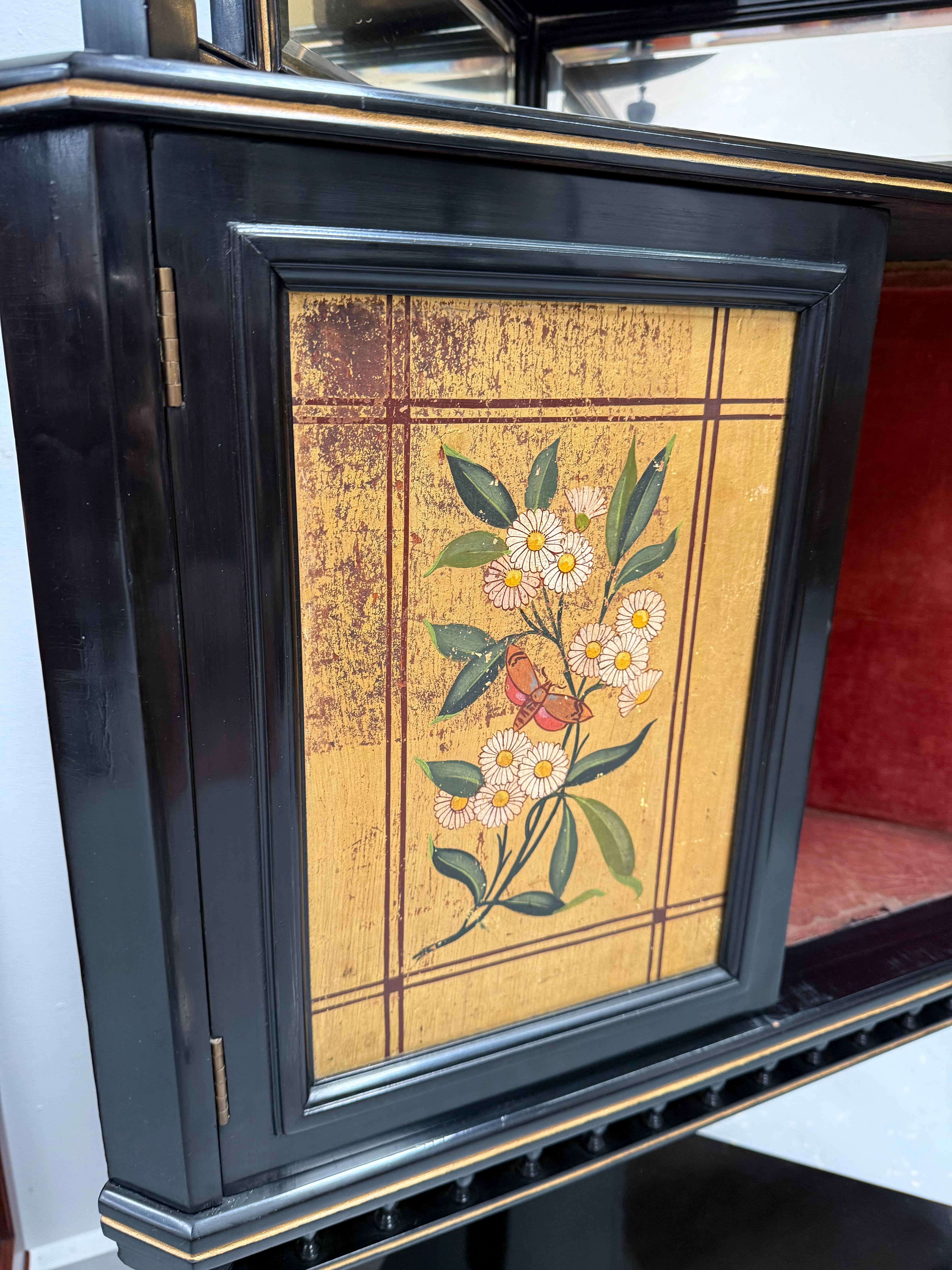 Stunning Aesthetic Movement Corner Cabinet | Antique & Vintage | Moonee Ponds Antiques | Australia Wide Delivery