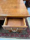 French Oak Faux Partners Desk of Pleasing Small Proportions | Antique & Vintage | Moonee Ponds Antiques | Australia Wide Delivery