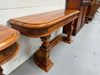 Hard to Find Nicely Carved Walnut Console Tables | Antique & Vintage | Moonee Ponds Antiques | Australia Wide Delivery