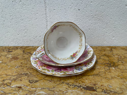 Vintage Royal Albert "Serena" Pattern Trio Made in England | Antique & Vintage | Moonee Ponds Antiques | Australia Wide Delivery