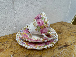 Vintage Royal Albert "Serena" Pattern Trio Made in England | Antique & Vintage | Moonee Ponds Antiques | Australia Wide Delivery