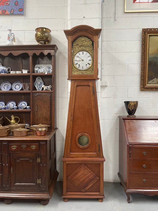 Antique French Comtoise Grandfather Clock