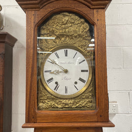 Antique French Comtoise Grandfather Clock
