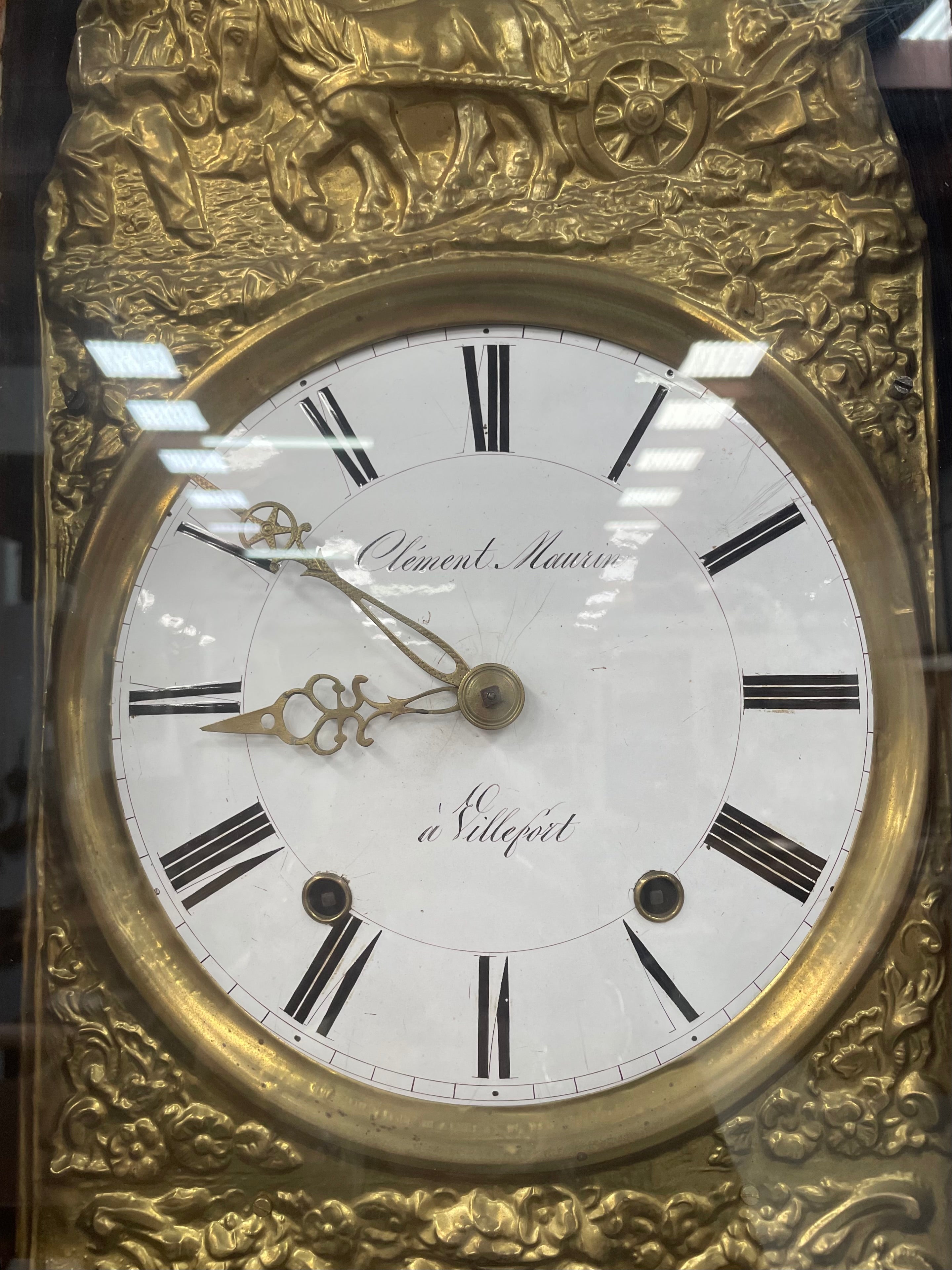 Antique French Comtoise Grandfather Clock | Antique & Vintage | Moonee Ponds Antiques | Australia Wide Delivery