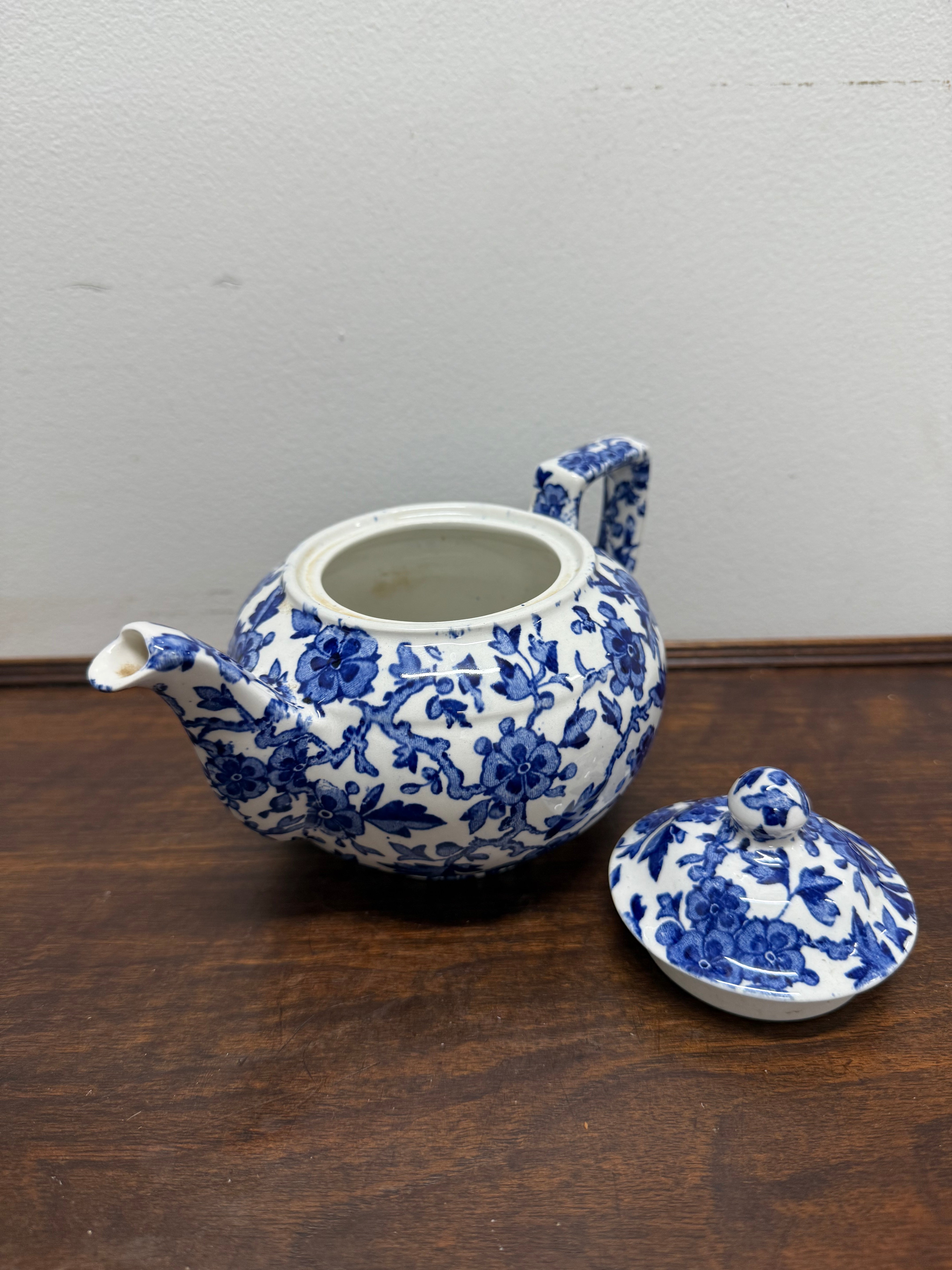 Burleigh Staffordshire Teapot | Antique & Vintage | Moonee Ponds Antiques | Australia Wide Delivery