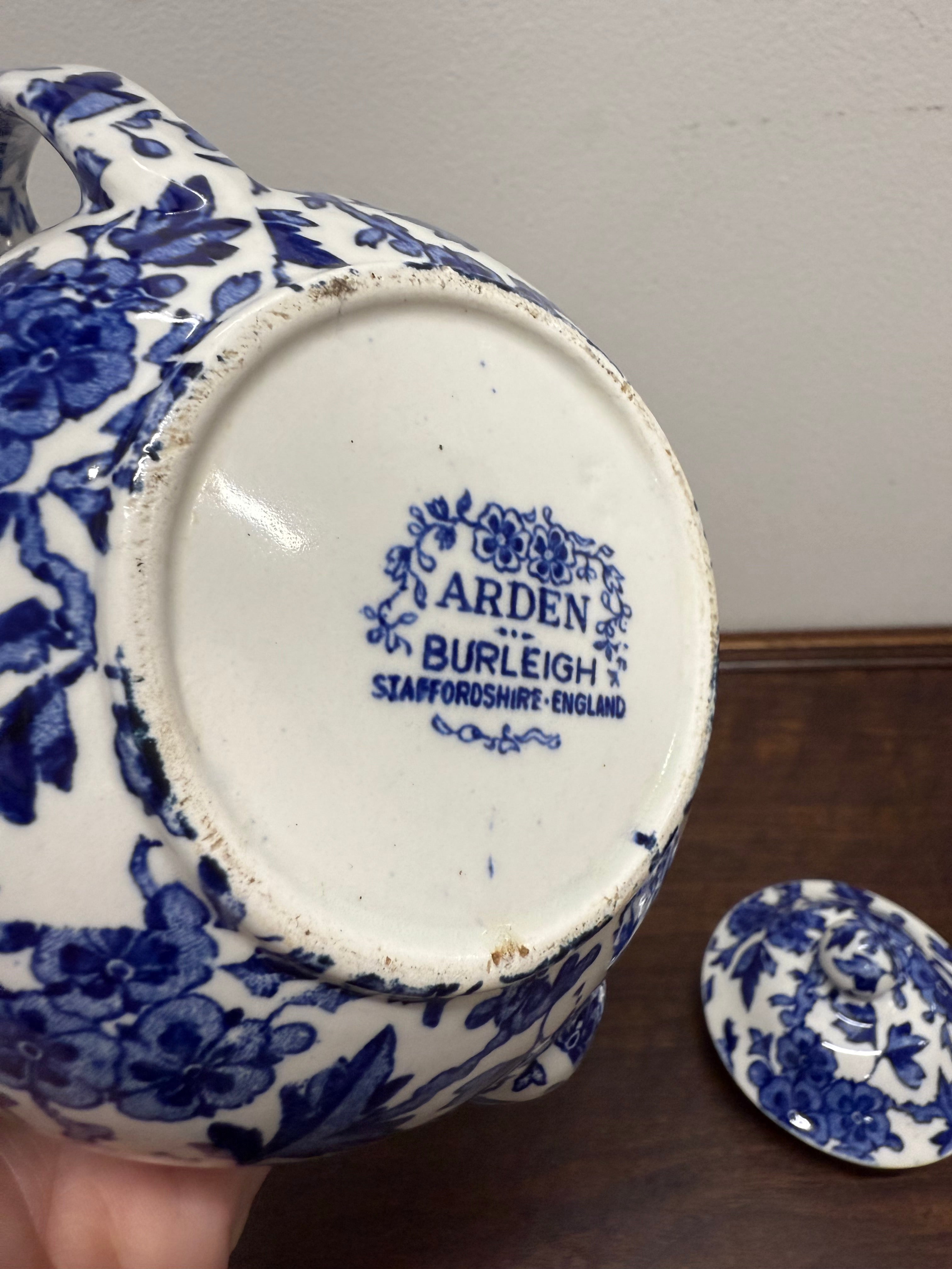 Burleigh Staffordshire Teapot | Antique & Vintage | Moonee Ponds Antiques | Australia Wide Delivery