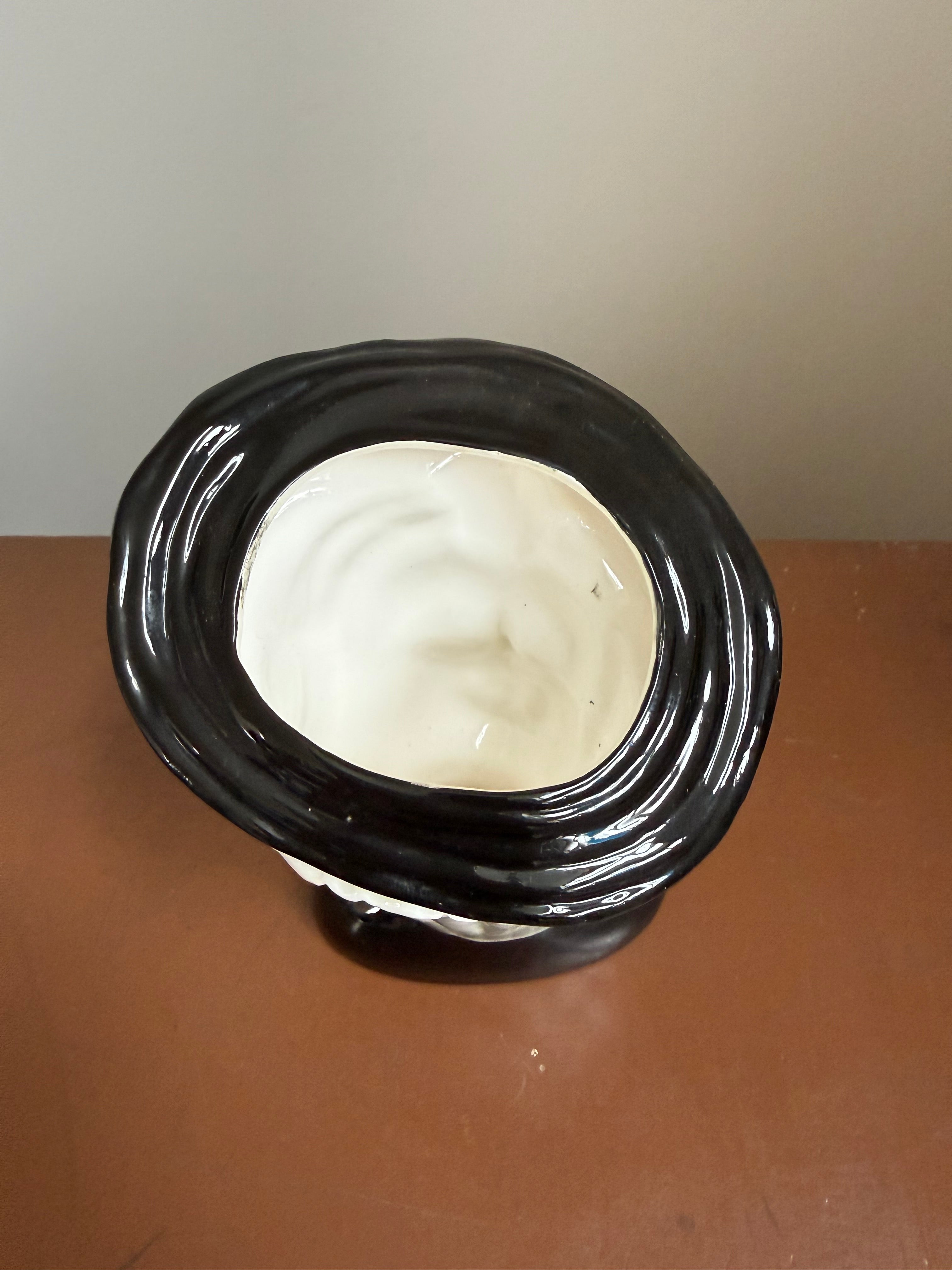 Vintage Stafford Japan Lady Head Vase Planter No. 4613