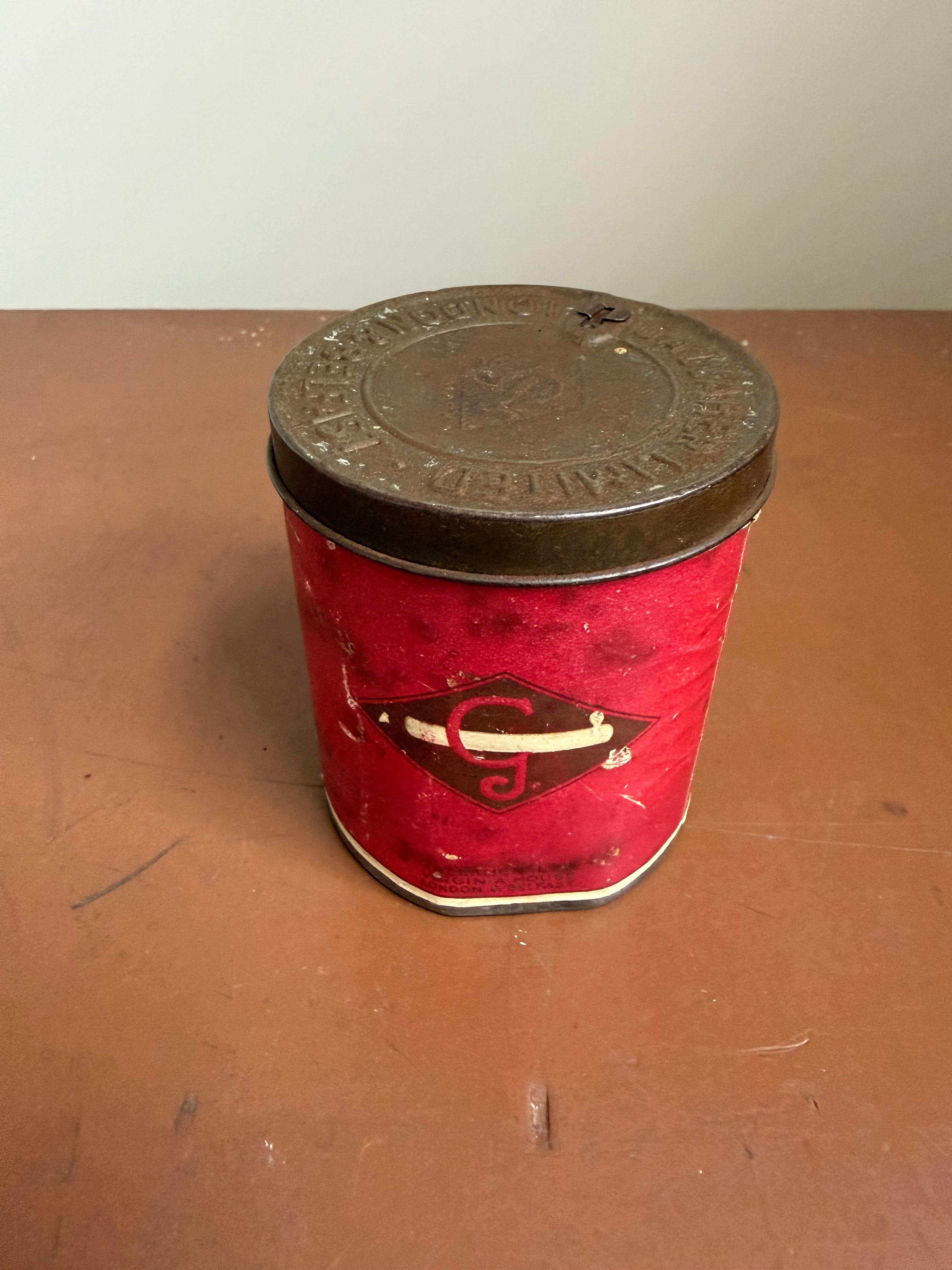 Vintage Gallaher's De Luxe Cork Tipped Cigarette Tin
