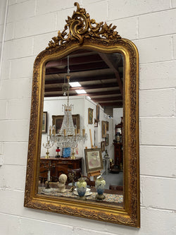 Beautiful French 19th Century Louis 15th Style Gilt Mirror | Antique & Vintage | Moonee Ponds Antiques | Australia Wide Delivery