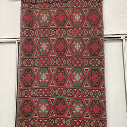 Hand made Afghan tapestry with lovely rustic earthy colours. In good vintage condition.