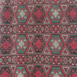 Hand made Afghan tapestry with lovely rustic earthy colours. In good vintage condition.