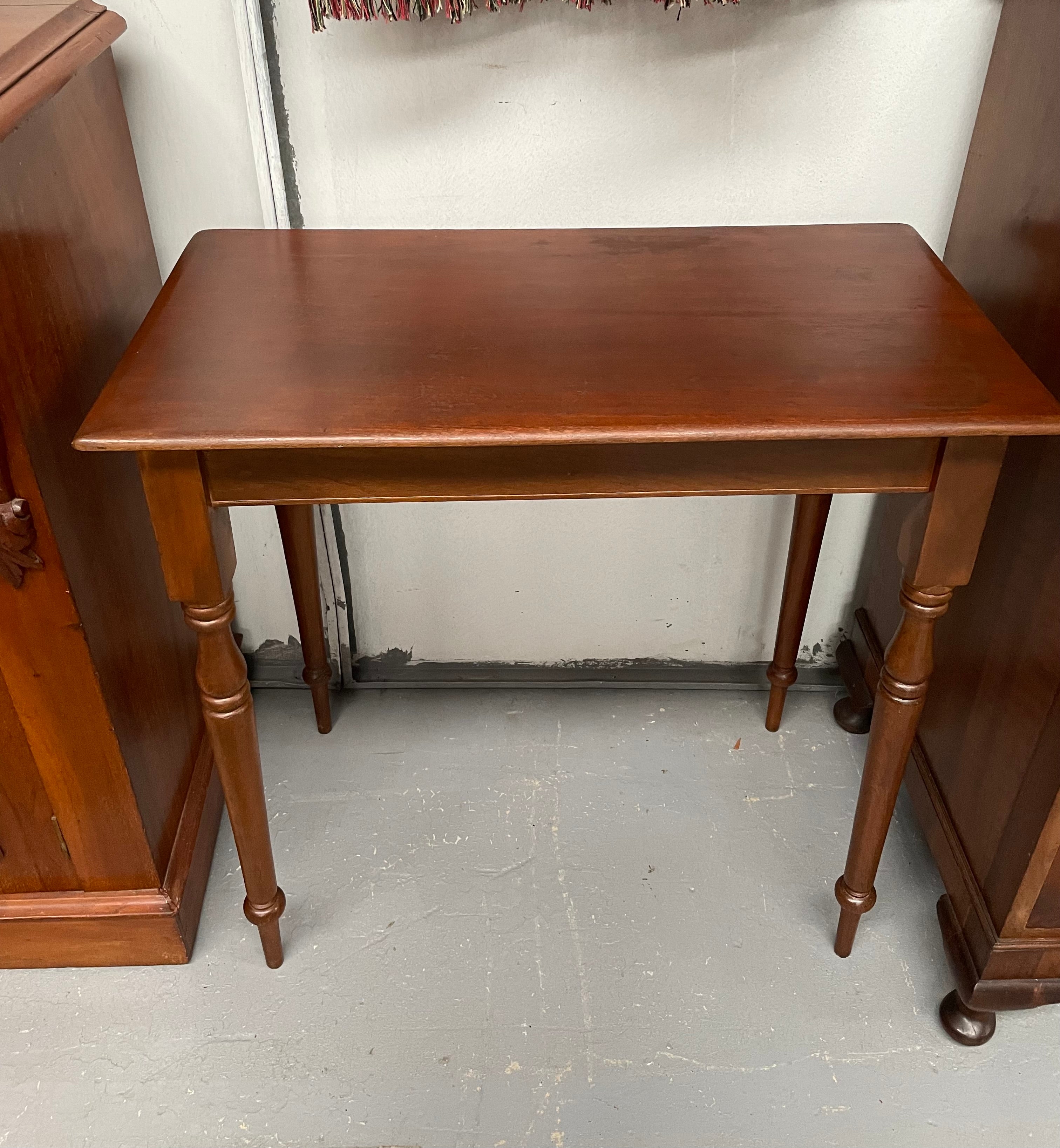 Very Nice Cedar Occasional Table | Antique & Vintage | Moonee Ponds Antiques | Australia Wide Delivery
