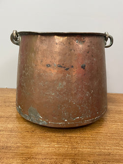 Antique Copper Bucket with Handle | Antique & Vintage | Moonee Ponds Antiques | Australia Wide Delivery