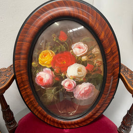 Lovely Art Deco Oval Photo Frame