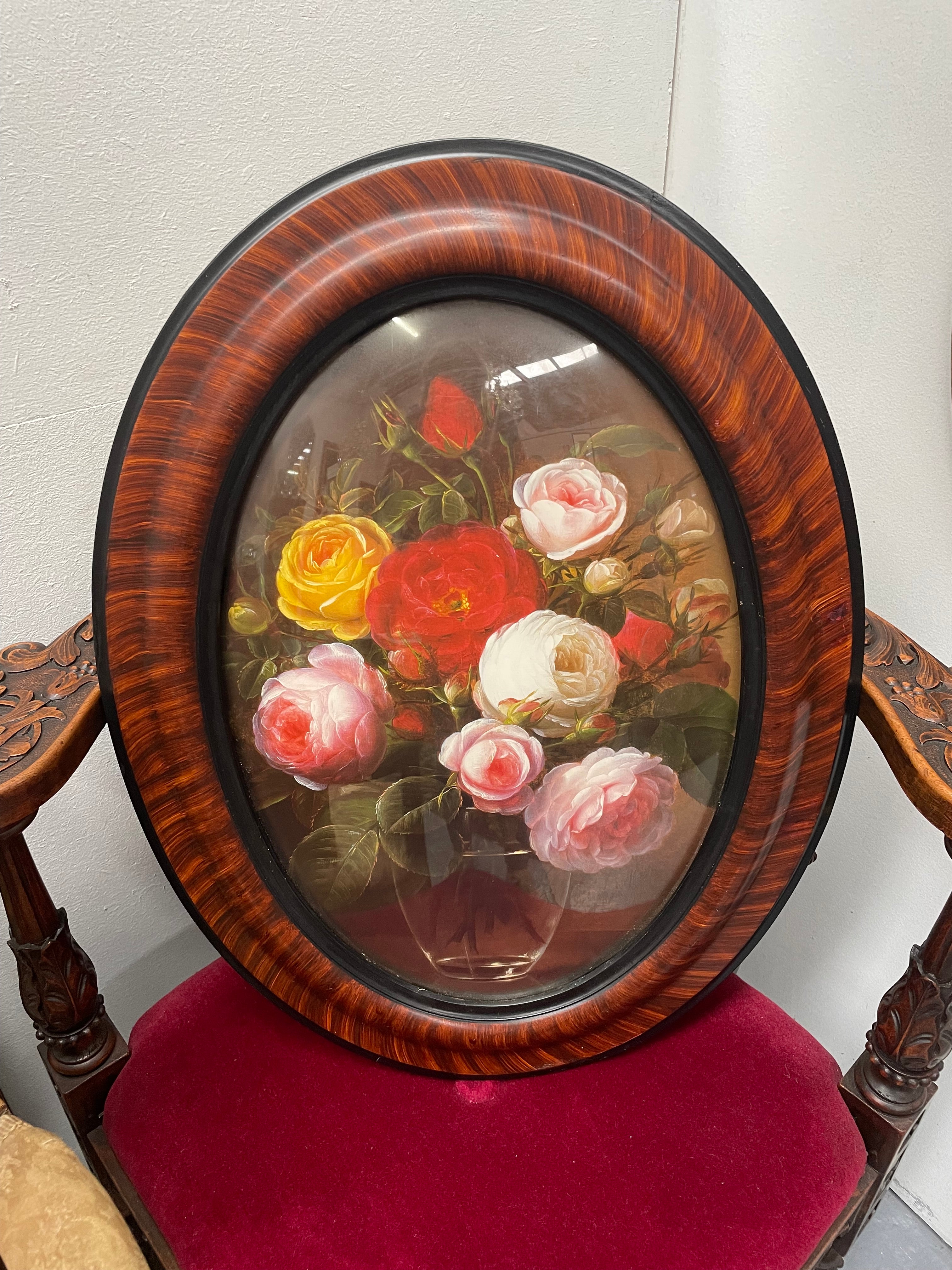 Lovely Art Deco Oval Photo Frame | Antique & Vintage | Moonee Ponds Antiques | Australia Wide Delivery