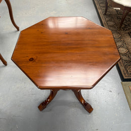 Edwardian Octagonal Topped Occasional Table