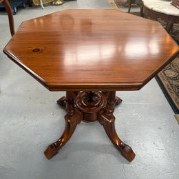 Edwardian Octagonal Topped Occasional Table