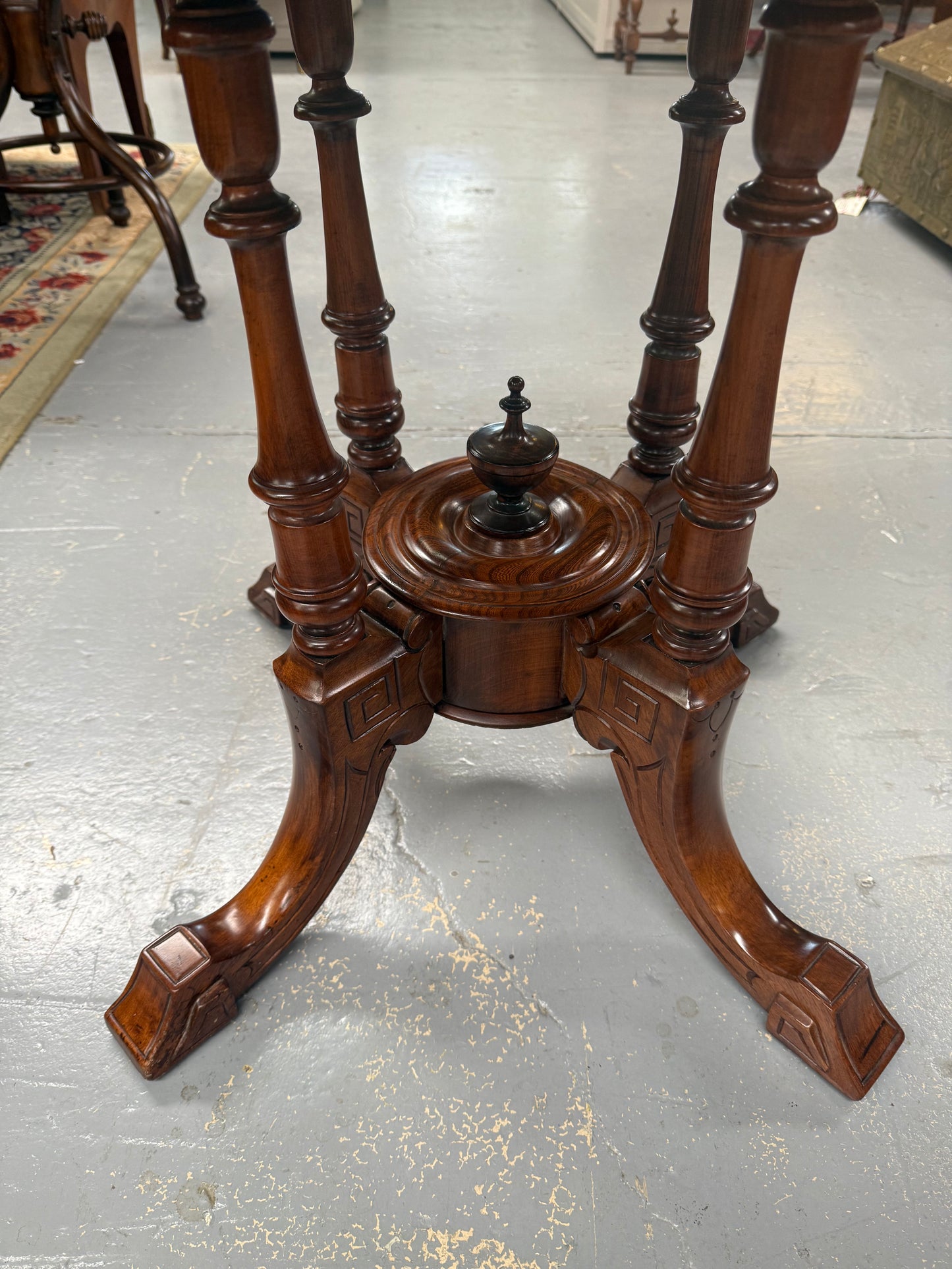 Edwardian Octagonal Topped Occasional Table