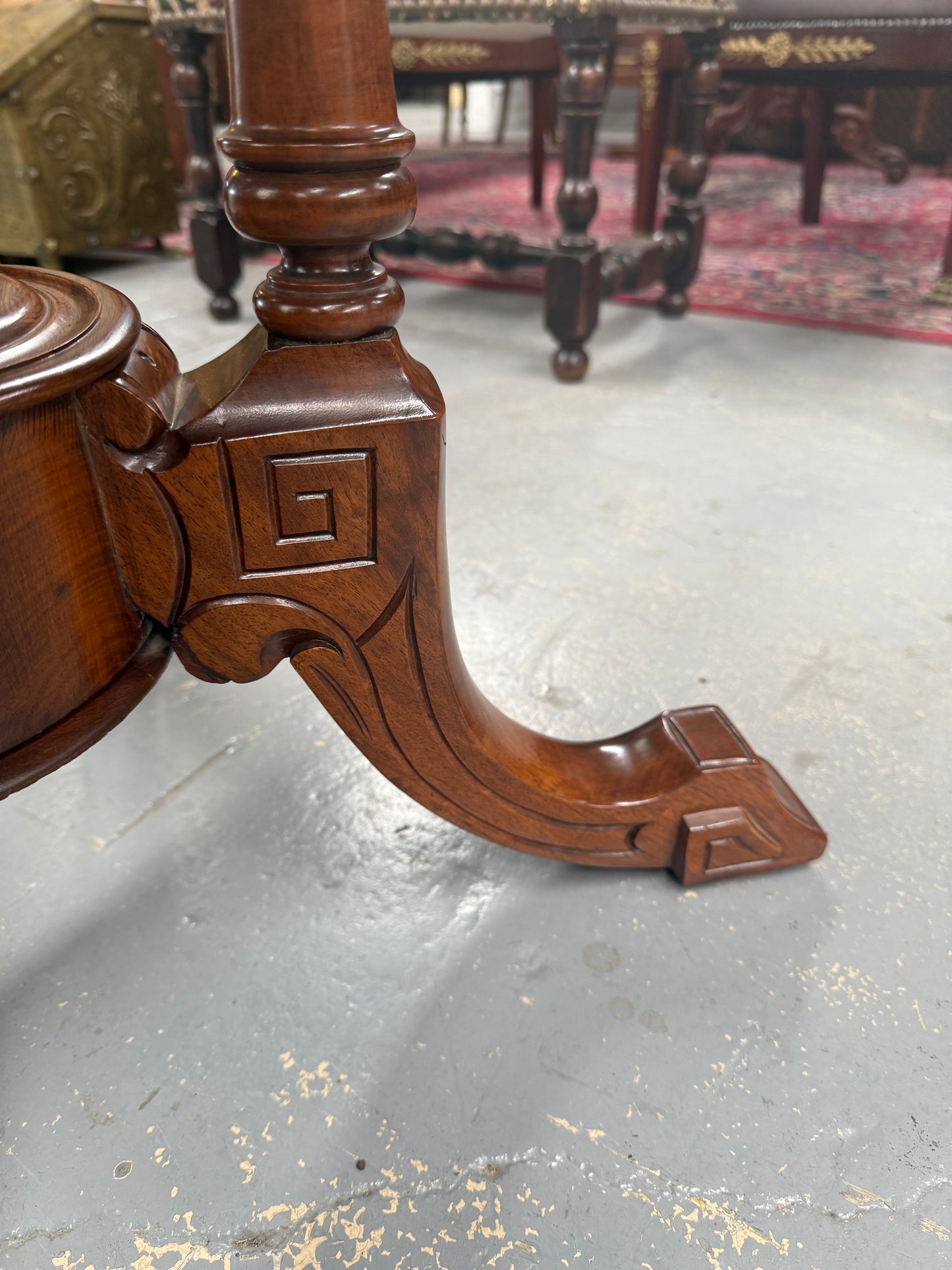Edwardian Octagonal Topped Occasional Table