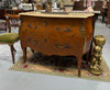 French 2 Drawer Commode With Marquetry Inlay & Marble Top | Antique & Vintage | Moonee Ponds Antiques | Australia Wide Delivery