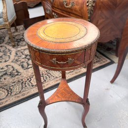 Kingwood Occasional Leather Insert Table