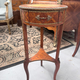 Kingwood Occasional Leather Insert Table